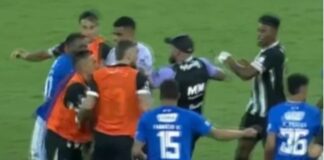 Briga entre Cruzeiro x Atlético-MG tem 23 expulsos. Veja nomes