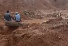 Desabamento em Bom Futuro deixa três feridos e trabalhador desaparecido