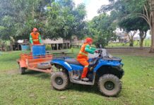 Comunidade aprova serviço de coleta de lixo em distritos ribeirinhos