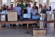 Ismael Crispin destina equipamentos de informática para escola em Campo Novo de Rondônia