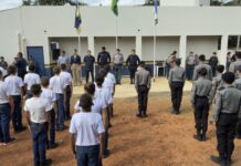 Reforma da sede da Polícia Militar Mirim é entregue em Ariquemes