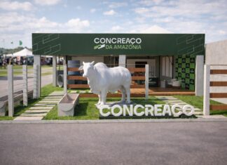 Stand da ConcreAço da Amazônia promete interação e exposição de produtos durante a Rondônia Rural Show