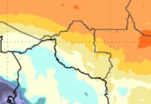 Projeção estima chegada de frente fria em Rondônia no próximo fim de semana