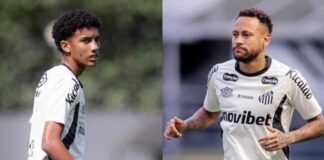 Robinho fica furioso com Neymar por tapa na cara do filho e, da cadeia, exige desculpas