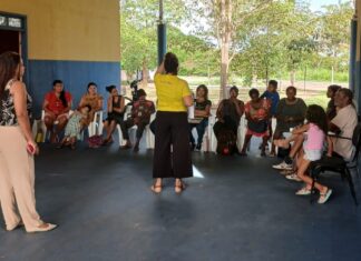 Ação itinerante do Cras leva serviços sociais e cidadania ao distrito de Nova Mutum