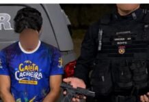 Homem é preso por porte ilegal de arma ao carregar pistola do pai falecido, diz PM**