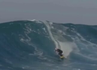 Brasileira quebra recorde de maior onda surfada por uma mulher no país
