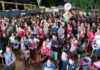 Centenas de famílias vão ao Campo do Abobrão e celebram o Dia das Mães