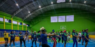 Aula de ritmos une saúde, dança e bem-estar na Vila Olímpica Chiquilito Erse
