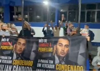 CÂMARA PROTEGE: População pede a cassação de vereador condenado por pedofilia em Ji-Paraná