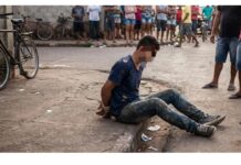 Assaltante é perseguido, amarrado e entregue à polícia após tentativa de roubo em Porto Velho