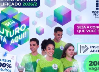 IFRO abre processo seletivo com 400 vagas em cursos técnicos e de graduação