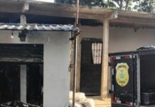 Homem é executado a tiros dentro de oficina