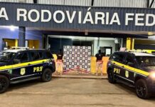 Passageiro é preso pela PRF com 79 kg de cocaína em malas dentro de ônibus