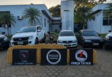 FICCO/RO e Polícia Militar apreendem mais de 276 quilos de drogas e prendem quatro pessoas em Ji-Paraná/RO