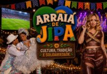 Fundação Cultural (FCJP), divulga a programação oficial do Arraiá Jipa 2026