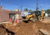 Obra de drenagem na Rua Ametista vai ampliar capacidade de escoamento e reduzir alagamentos