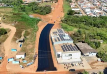 Obras da Linha 625 entram em nova fase e avançam com aplicação de asfalto