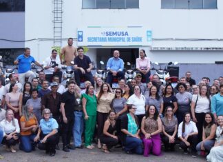 Cirone assegura recursos e agentes de saúde de Cacoal recebem motocicletas