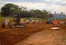 Obras de pavimentação na Linha 625 transformam rotina de moradores em Jaru