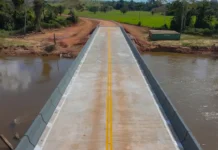 Ponte sobre o Rio Pimenta Bueno entra na fase final e amplia a mobilidade da região do Cone Sul