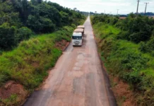 Rodovia-458 recebe manutenção asfáltica em 29 km, ampliando a segurança no acesso ao distrito de Triunfo