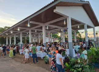 Inauguração da Casa do Artesão.