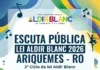 PARTICIPE DA ESCUTA PÚBLICA DA LEI ALDIR BLANC 2026! 🎨📚