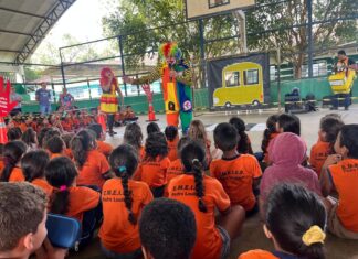 Mobilização lúdica leva educação para o trânsito a estudantes de Ariquemes