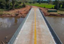 Ponte sobre o Rio Pimenta Bueno entra na fase final e amplia a mobilidade da região