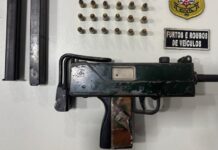 Polícia Civil apreende metralhadora, munições e carregadores durante operação em Porto Velho