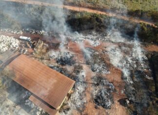 Incêndio na Vila Princesa é controlado após ação integrada impedir avanço das chamas em Porto Velho