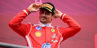 Leclerc lidera primeiro treino livre na Hungria e Bortoleto fica em 6º