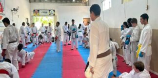 Mais de 50 campeões de Karatê participam de seminário