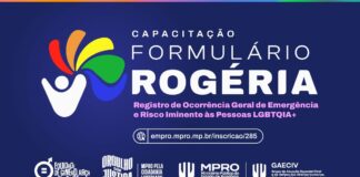 Formulário Rogéria: abertas as inscrições para capacitação sobre direitos e atendimento à comunidade LGBTQIA+