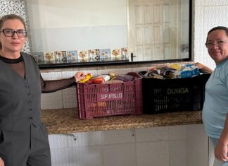 Alimentos arrecadados durante 1º Congresso Estadual do MPRO são doados a instituição que atende idosos