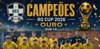 Brazuca B conquista título da ROcup Sub-14