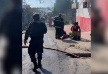 VÍDEOS: incêndio de grandes proporções atinge borracharia em Manaus