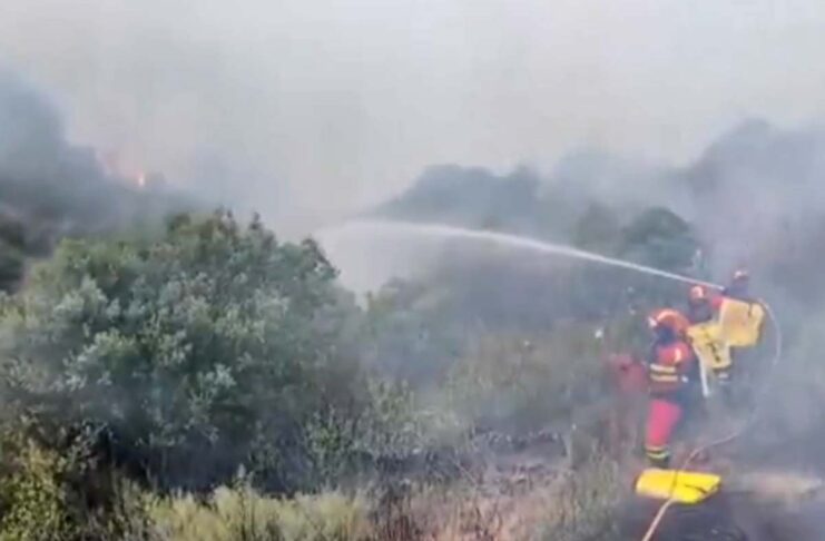 Incêndios na França e Espanha deixam mais de 325 mil desalojados