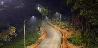 Iluminação 100% em LED chega a Rua Canhoto da Paraíba oferecendo mais segurança aos moradores