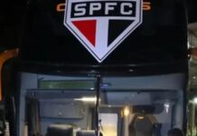 Ônibus do São Paulo na Bolívia é apreendido com 86 kg de maconha