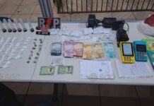 Ação do 5º BPM termina com prisão e apreensão de drogas em mercearia de Porto Velho
