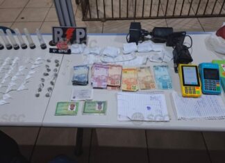 Ação do 5º BPM termina com prisão e apreensão de drogas em mercearia de Porto Velho