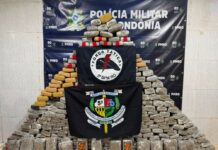 Força Tática da PM apreende 345 tabletes de maconha em casa na zona leste da capital