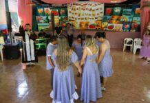Arraial do Centro de Convivência do Idoso reúne frequentadores em dia de lazer
