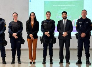 MPRO promove ação do projeto Maria da Penha Vai à Escola para centenas de estudantes em Cacoal