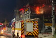 Urgente: incêndio de grandes proporções atinge loja de material de construção 4 Irmãos em Manaus; veja vídeo