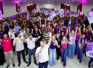 Alex Redano reúne centenas de apoiadores no lançamento de campanha à reeleição em Ariquemes
