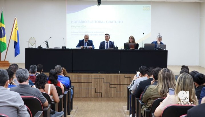 Horário Eleitoral: TRE-RO define ordem de veiculação no rádio e na TV
