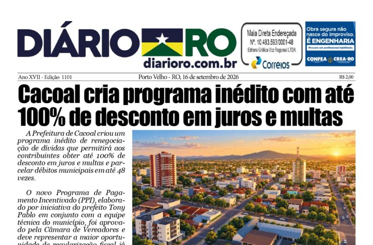 EDIÇÃO 1101 – 16/09/2026